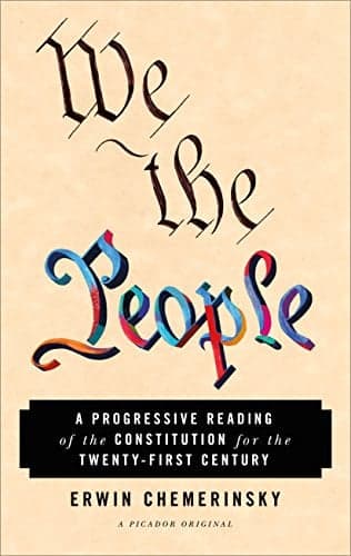 Cover of We the People: A Progressive Reading of the Constitution for the Twenty-First Century