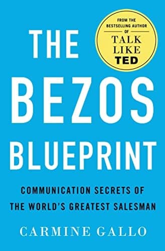Cover of The Bezos Blueprint: Communication Secrets of the World's Greatest Salesman