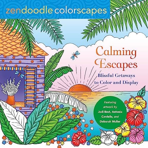 Cover of Calming Escapes (Zendoodle Colorscapes)
