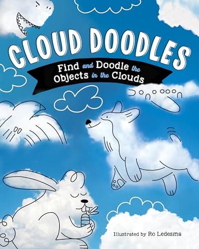 Cover of Cloud Doodles: Find and Doodle the Objects in the Clouds