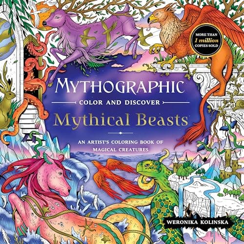 Cover of Mythical Beasts (Mythographic Color and Discover)