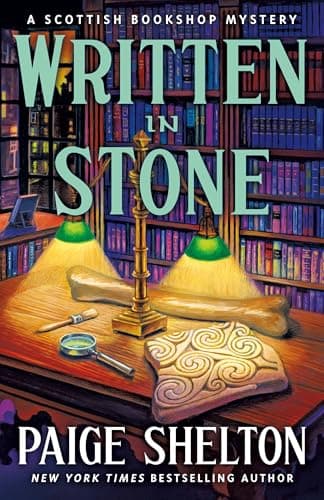 Cover of Written in Stone (Scottish Bookshop Mystery, Bk. 10)
