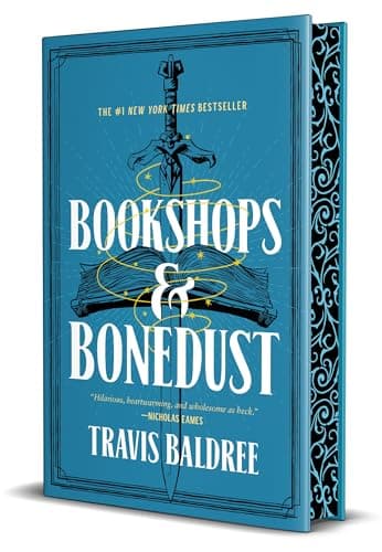Cover of Bookshops & Bonedust (Legends & Lattes, Bk. 2)