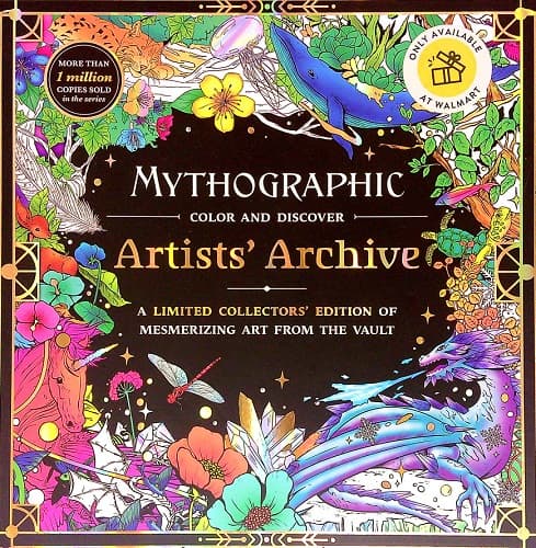 Cover of Artists' Archive: A Limited Collectors' Edition of Mesmerizing Art From the Vault (Walmart Edition)