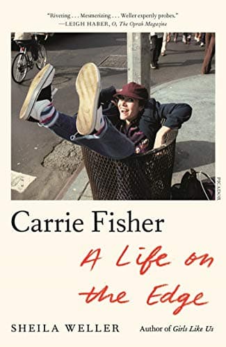 Cover of Carrie Fisher: A Life on the Edge
