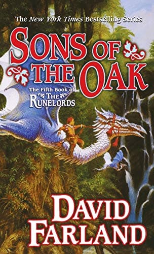 Cover of Sons of the Oak (The Runelords, Bk. 5)
