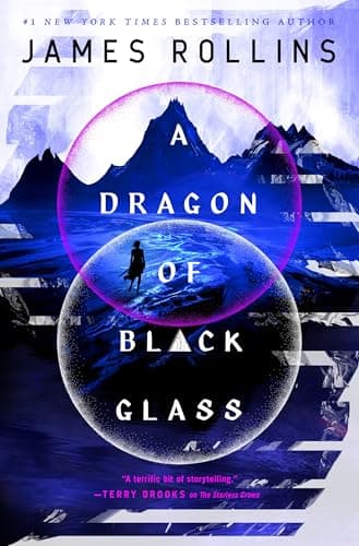 Cover of A Dragon of Black Glass (Moonfall, Bk. 3)