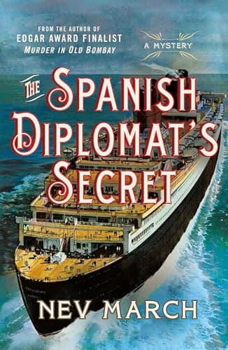 Cover of The Spanish Diplomat's Secret (Captain Jim and Landy Diana Mystery, Bk. 3)