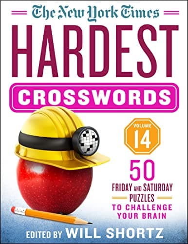 Cover of The New York Times Hardest Crosswords: 50 Friday and Saturday Puzzles to Challenge Your Brain (Volume 14)