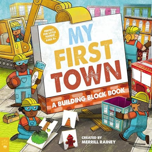 Cover of My First Town: A Building Block Book