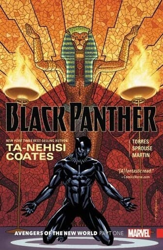 Cover of Avengers of the New World Part One (Black Panther, Volume 4)