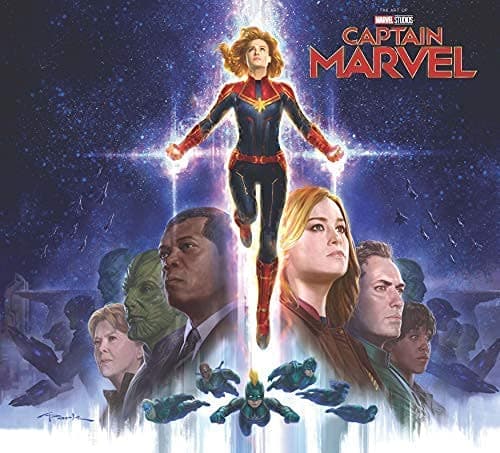 Cover of Marvel's Captain Marvel: The Art of the Movie