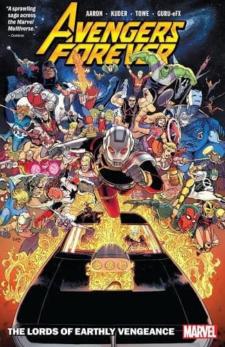 Cover of The Lords of Earthly Vengeance (Avengers Forever, Volume 1)