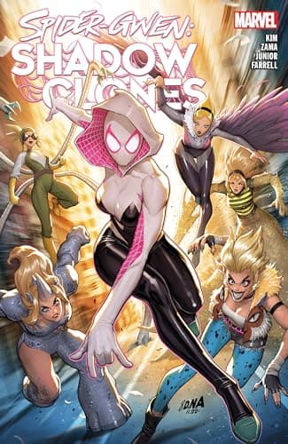 Cover of Shadow Clones (Spider-Gwen)