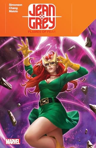 Cover of Flames of Fear (Jean Grey)