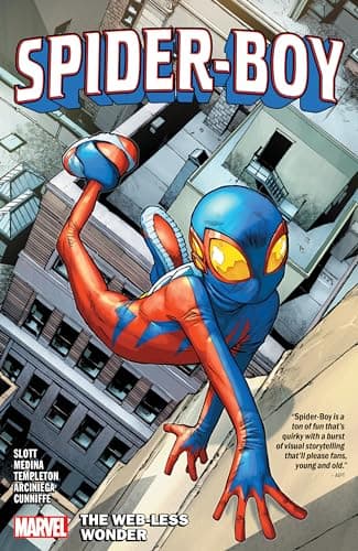 Cover of The Web-Less Wonder (Spider-Boy, Volume 1)
