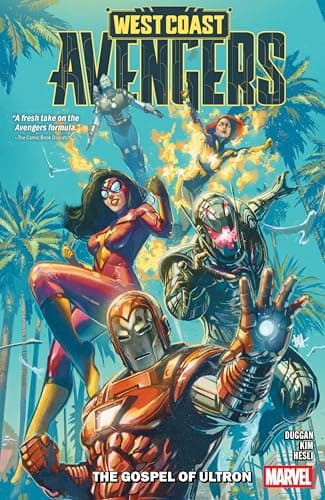 Cover of The Gospel of Ultron (West Coast Avengers, Volume 1)