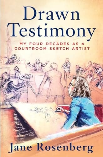 Cover of Drawn Testimony: My Four Decades as a Courtroom Sketch Artist