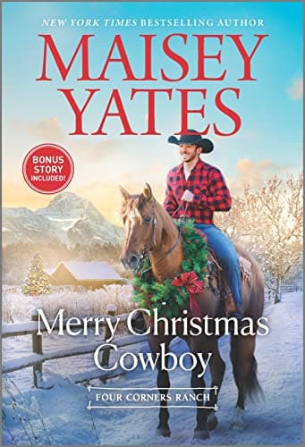 Cover of Merry Christmas Cowboy (Four Corners Ranch, Bk. 2)