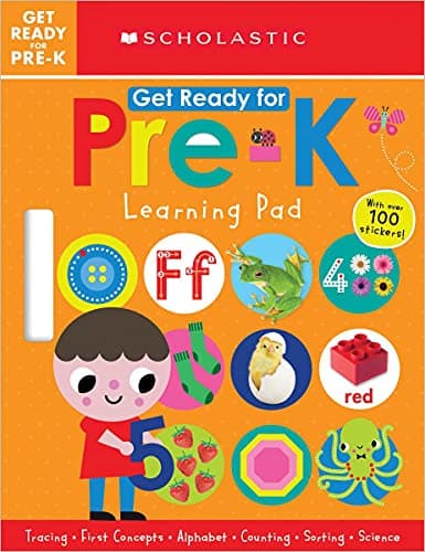 Cover of Get Ready for Pre-K Learning Pad (Scholastic Early Learners)