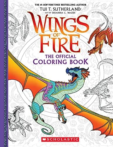 Cover of Wings of Fire: The Official Coloring Book