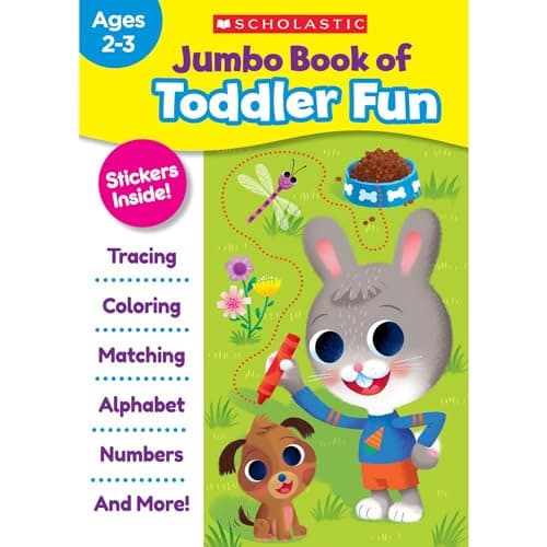 Cover of Jumbo Book of Toddler Fun