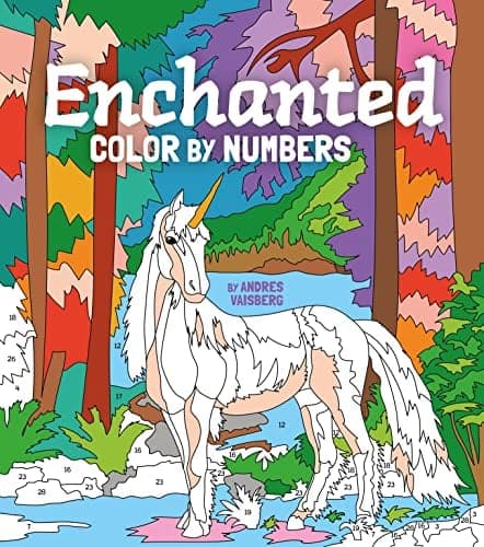 Cover of Enchanted Color by Numbers