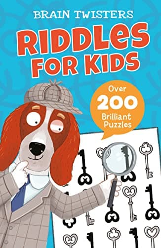 Cover of Riddles for Kids: Over 200 Brilliant Puzzles (Brain Twisters)