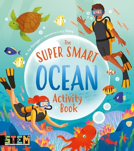 Cover of The Super Smart Ocean Activity Book (Super Smart Activity Books)
