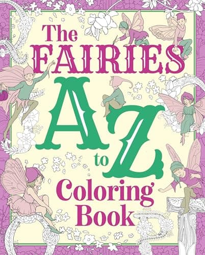 Cover of The Fairies A to Z Coloring Book