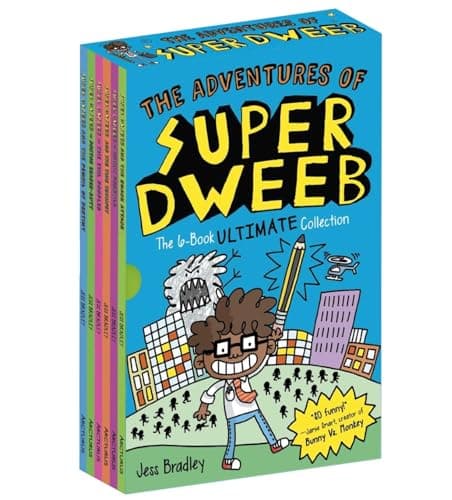 Cover of The Adventures of Super Dweeb: The 6-Book Ultimate Collection