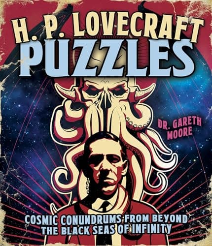 Cover of H. P. Lovecraft Puzzles: Cosmic Conundrums From Beyond the Black Seas of Infinity