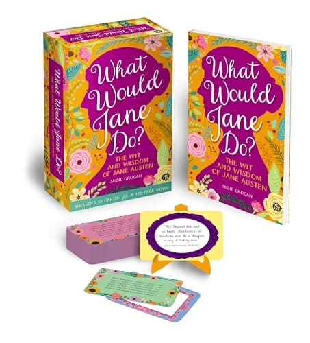 Cover of What Would Jane Do? The Wit and Wisdom of Jane Austen: Book and Card Deck