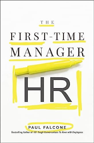 Cover of The First-Time Manager: HR