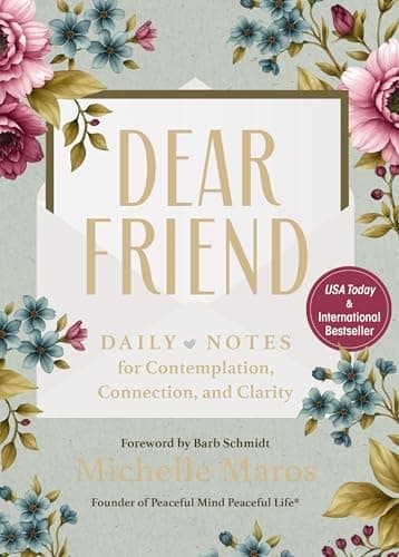 Cover of Dear Friend: Daily Love Notes for Contemplation, Connection, and Clarity (365 Days)