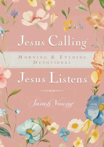 Cover of Jesus Calling, Jesus Listens: Morning & Evening Devoltional