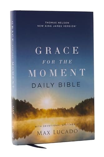 Cover of NKJV, Grace for the Moment Daily Bible (#4392 Hardcover)