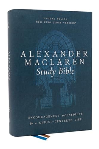 Cover of NKJV, Alexander Maclaren Study Bible (#8782)