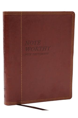 Cover of NKJV, NoteWorthy New Testament (#9693BRN - Brown Leathersoft)