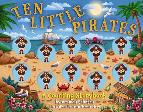 Cover of Ten Little Pirates: A Counting Storybook