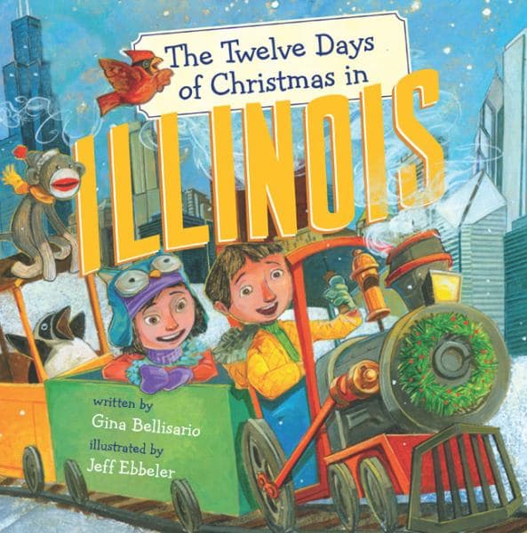 Cover of The Twelve Days of Christmas in Illinois