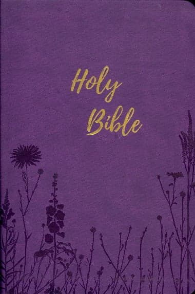 Cover of KJV, Giant Comfort Print Holy Bible (7843PUSM - Purple Leathersoft)