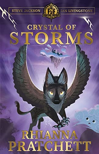 Cover of Crystal of Storms (Fighting Fantasy, Bk. 17)