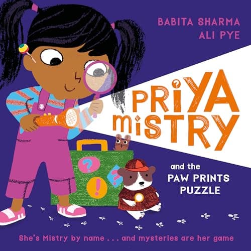 Cover of Priya Mistry and the Paw Prints Puzzle (Priya Mistry)