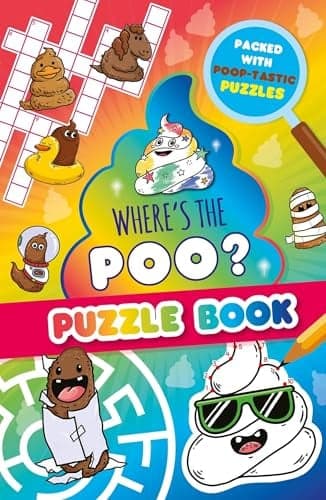 Cover of Where’s the Poo? Puzzle Book