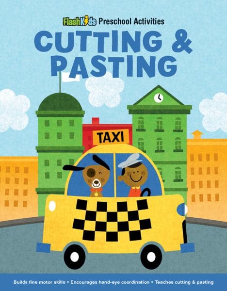 Cover of Cutting and Pasting (FlashKids Preschool Activities)