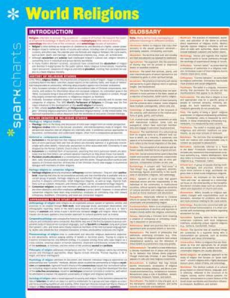 Cover of World Religions (SparkCharts)