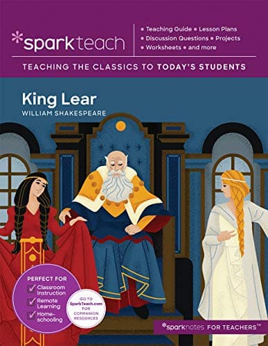 Cover of King Lear (Sparkteach: Teaching the Classics to Today's Students)