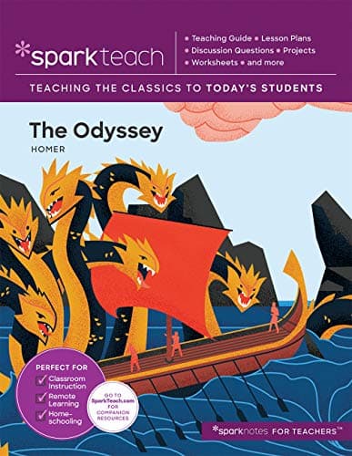 Cover of The Odyssey (SparkTeach)