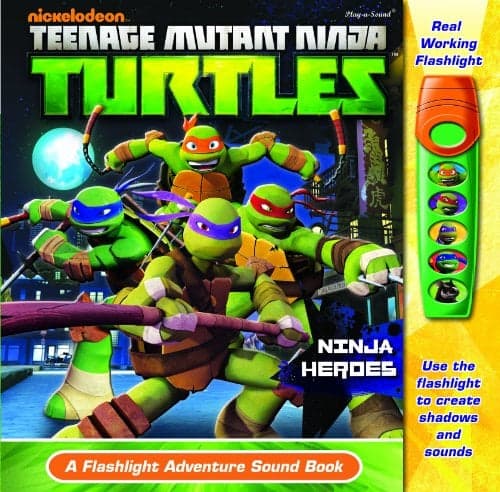 Cover of Ninja Heroes: A Flashlight Adventure Sound Book Play-A-Sound (Teenage Mutant Ninja Turtles)